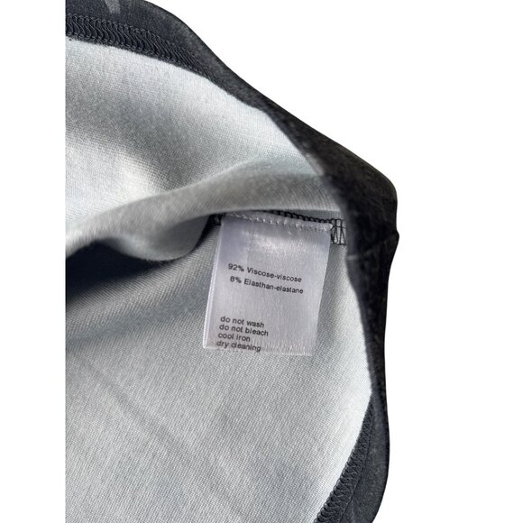 Akris Punto Womens Size US 10 Medium to LArge sleeveless Black gray Top - Picture 4 of 14